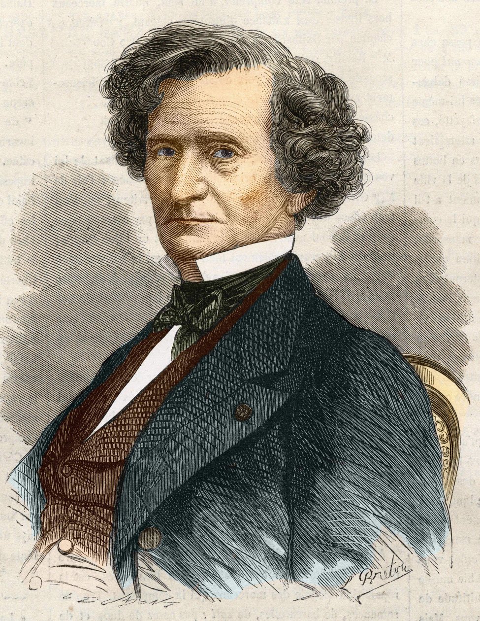 Hector Louis Berlioz, französischer Komponist (1803-1869). von Unknown artist