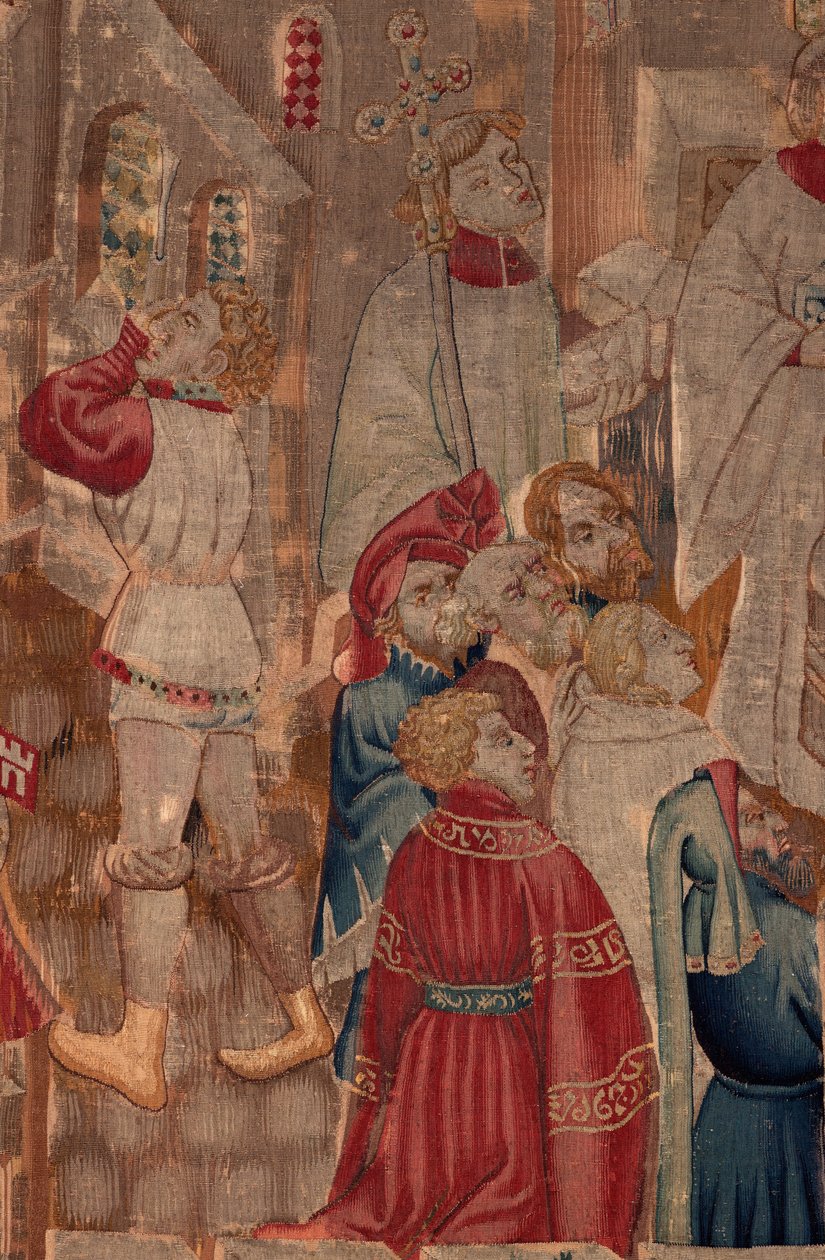 Geschichte von Saint Piat und Saint Eleuthère, Szene 6 (Detail Mitte) von Unknown artist