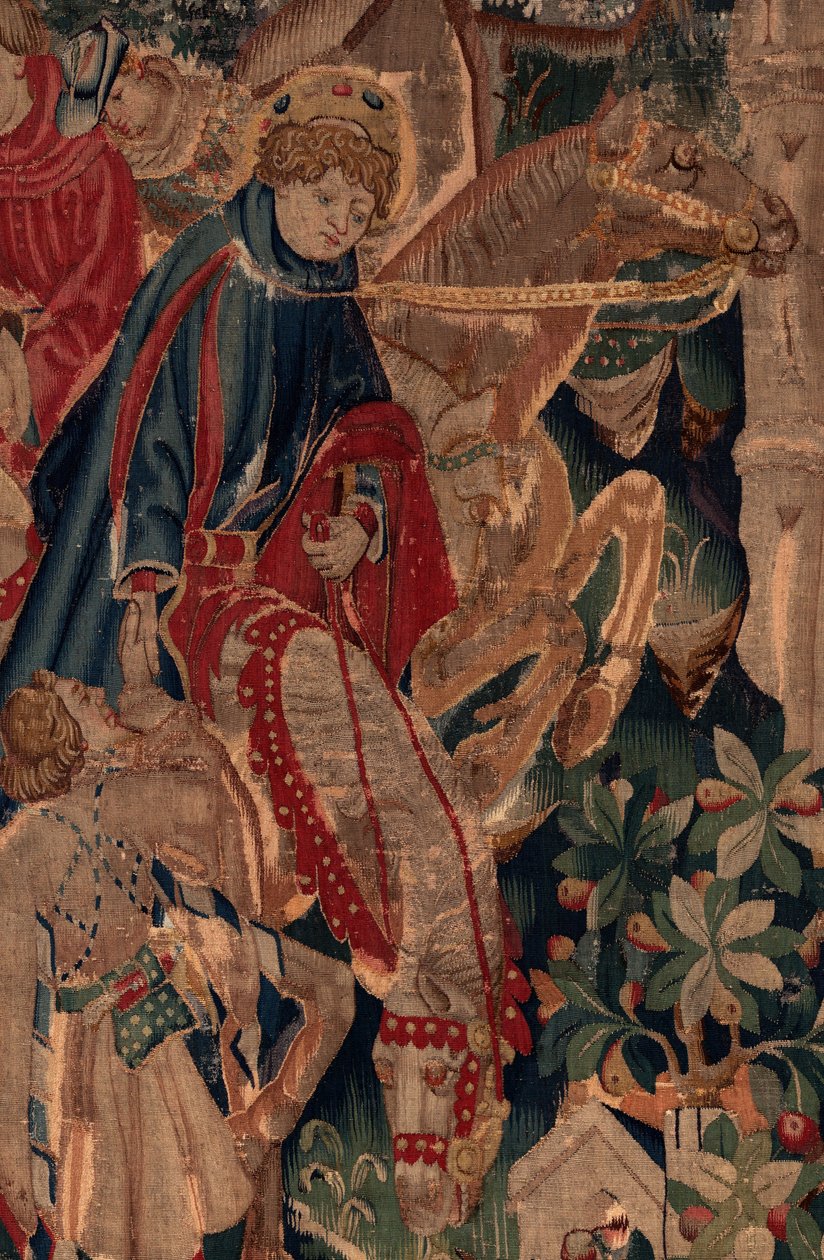 Geschichte von Saint Piat und Saint Eleuthère, Szene 8 (Detail) von Unknown artist