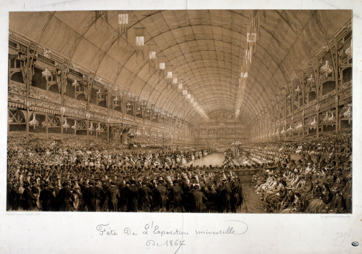 Illustration der Internationalen Ausstellung von 1867 (Exposition Universelle d