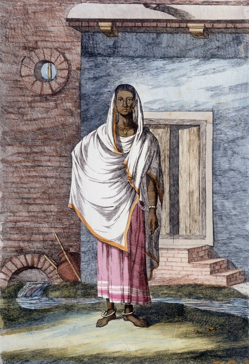 Indische Kultur und Zivilisation: Hidjera, Ballerina in Indien von Unknown artist