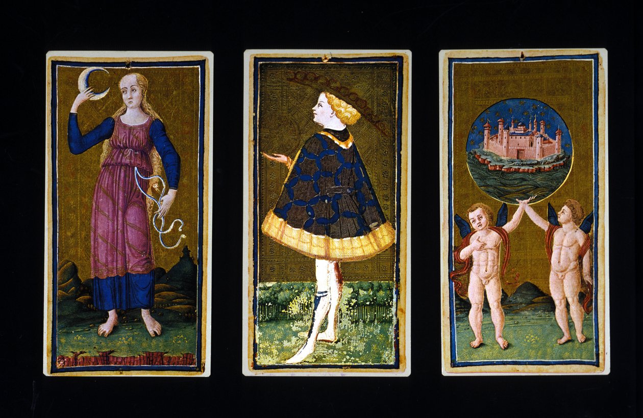 Italienische Tarots. Tarot de Brera von Bonifacio Bembo von Unknown artist