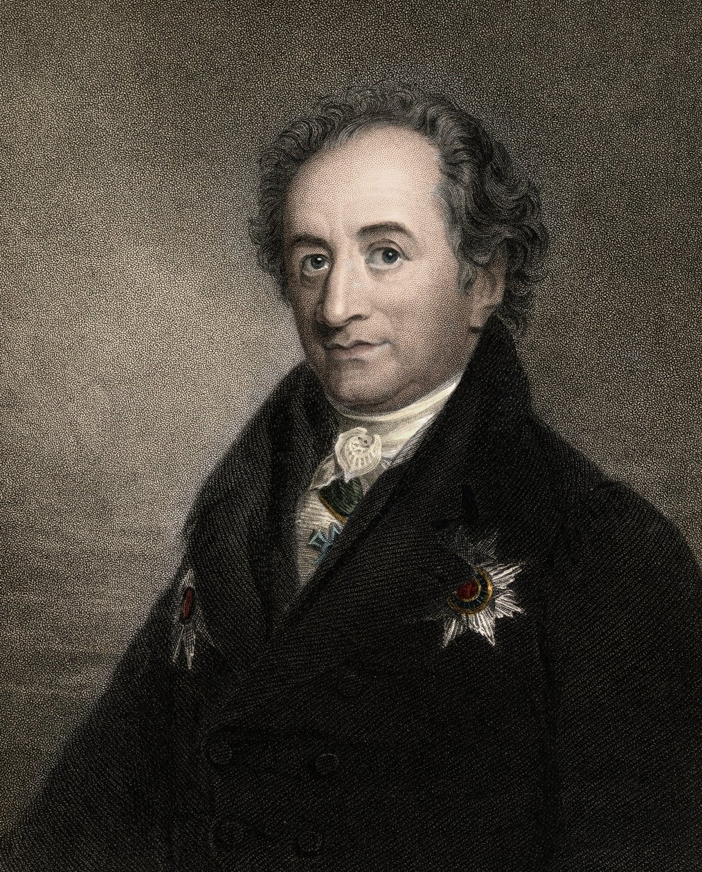 Johann Wolfgang von Goethe 1749-1832 (19. Jahrhundert) von Unknown artist