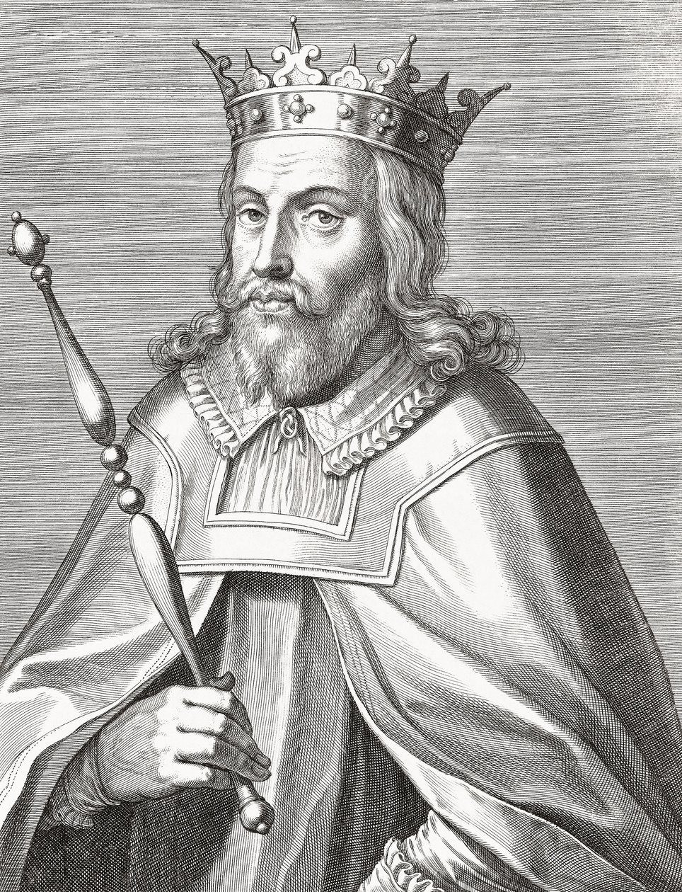 König Duarte I. von Portugal. Edward I. Porträt. von Unknown artist