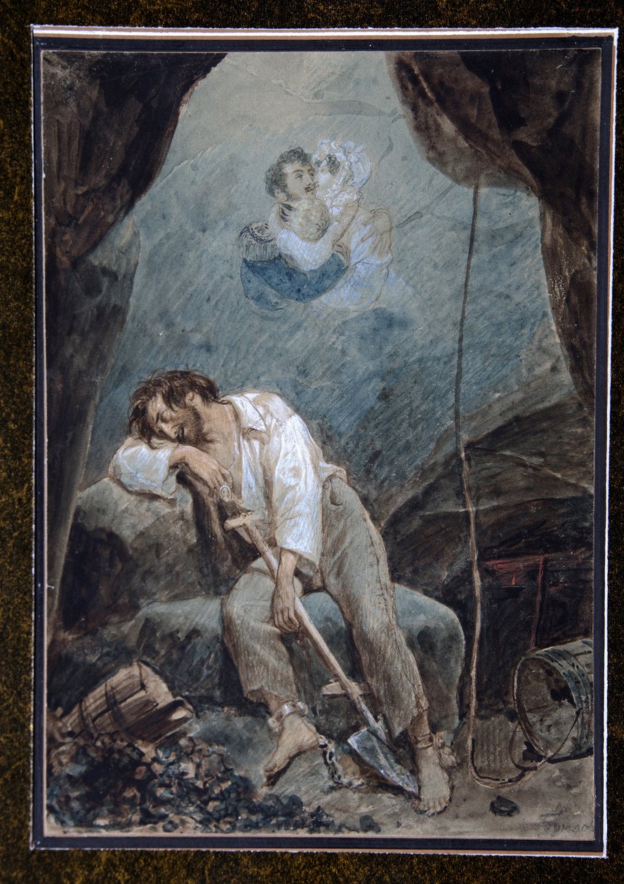 Der Traum von Volkonski von Unknown artist