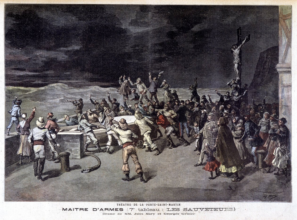 Die Retter: 7. Gemälde des Stücks „Maître d