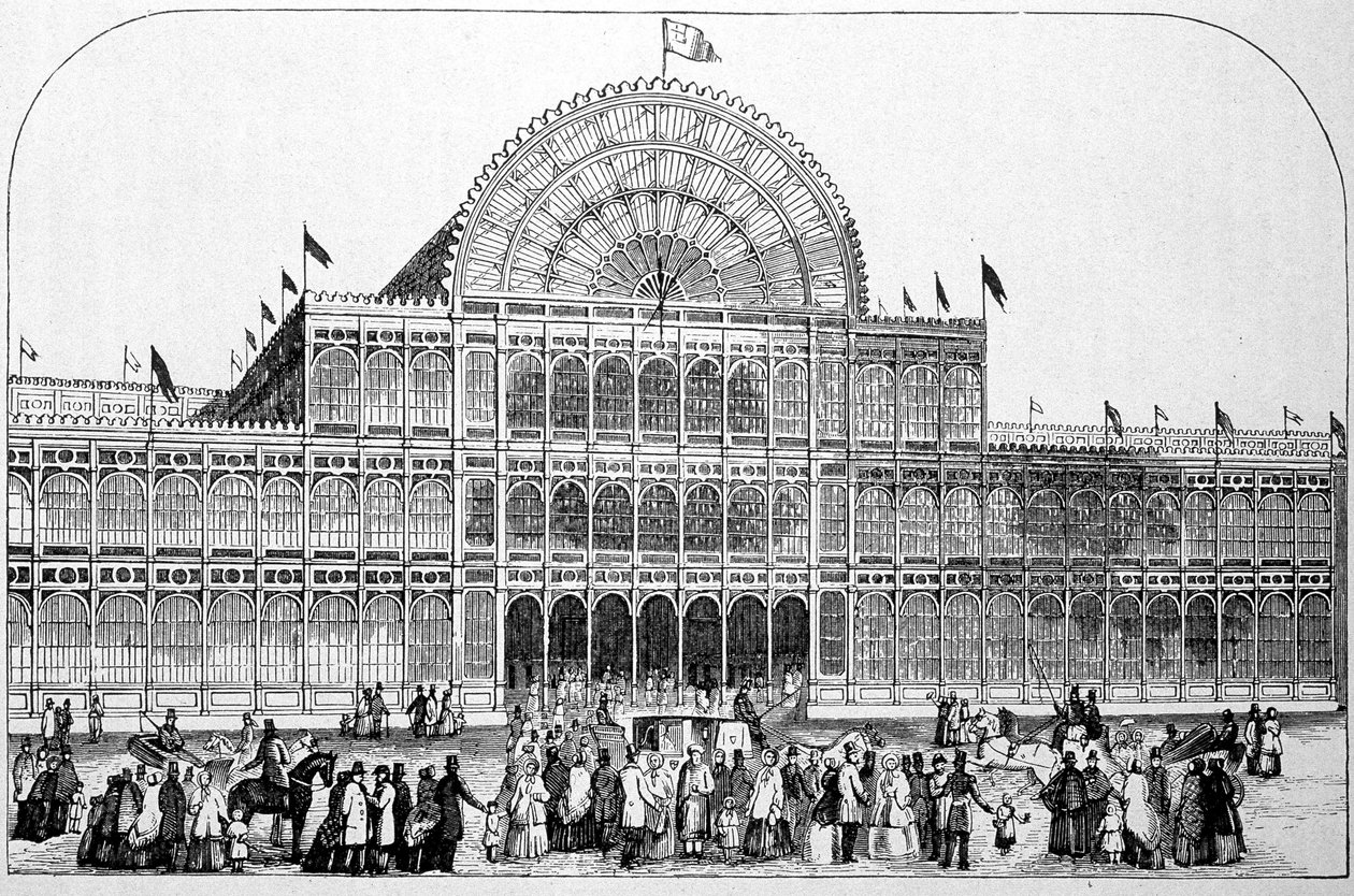 Londoner Internationale Ausstellung 1851 (Kristallpalast im Hyde Park) von Unknown artist