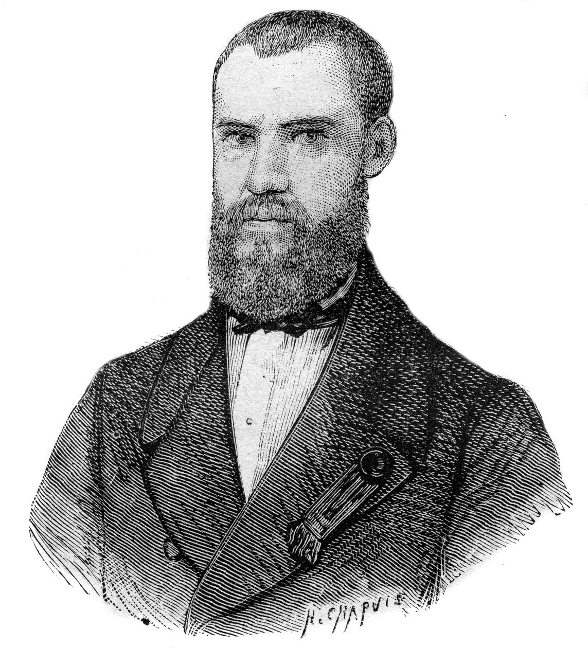 Louis-François-René-Paul de Fleet, bekannt als Paul de Fleet (1817-1860), Entdecker, Erfinder, Revolutionär und französischer Abgeordneter von Unknown artist