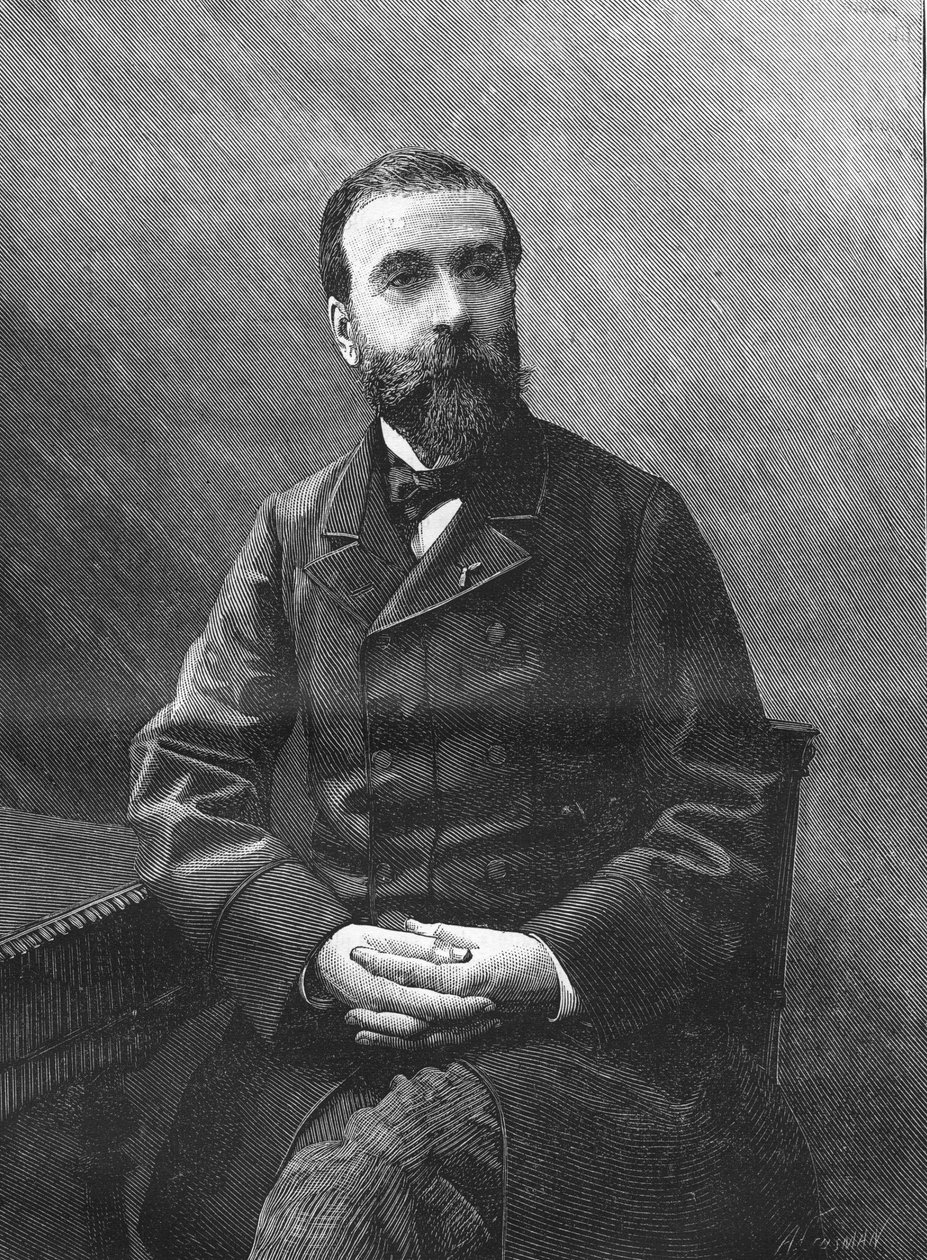 Ludovic Halévy. Französischer Schriftsteller 1834-1908 von Unknown artist
