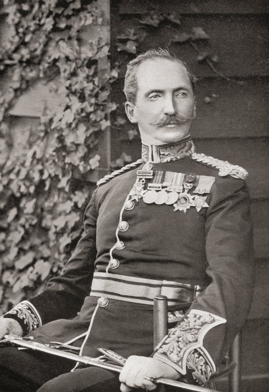 Generalmajor Arthur Fitzroy Hart-Synnot, aus dem Buch Südafrika und der Burenkrieg von Louis Creswicke, veröffentlicht 1900 von Unknown
