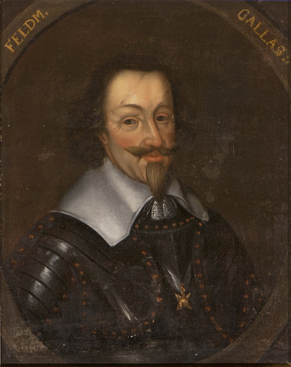 Porträt von Matthias Gallas (1584-1647), Graf von Campo, Herzog von Lucera, anonym von Unknown artist