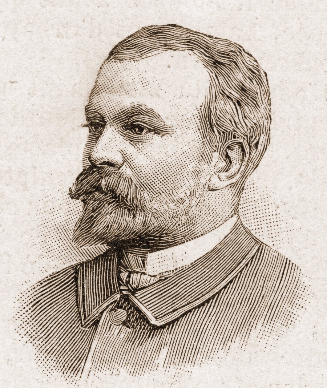 Mitglieder der Académie Française im Jahr 1895: Porträt von Jules Lemaitre (1853-1914), Dramatiker, Theaterkritiker, Essayist, Literaturhistoriker und französischer Erzähler von Unknown artist