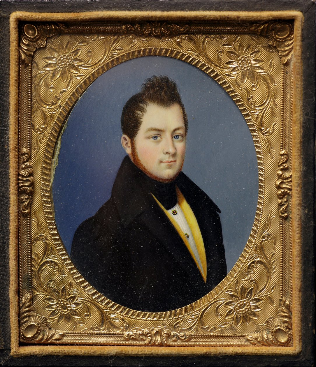 Miniaturporträt von Camillo Benso, Graf von Cavour (Gemälde) von Unknown artist