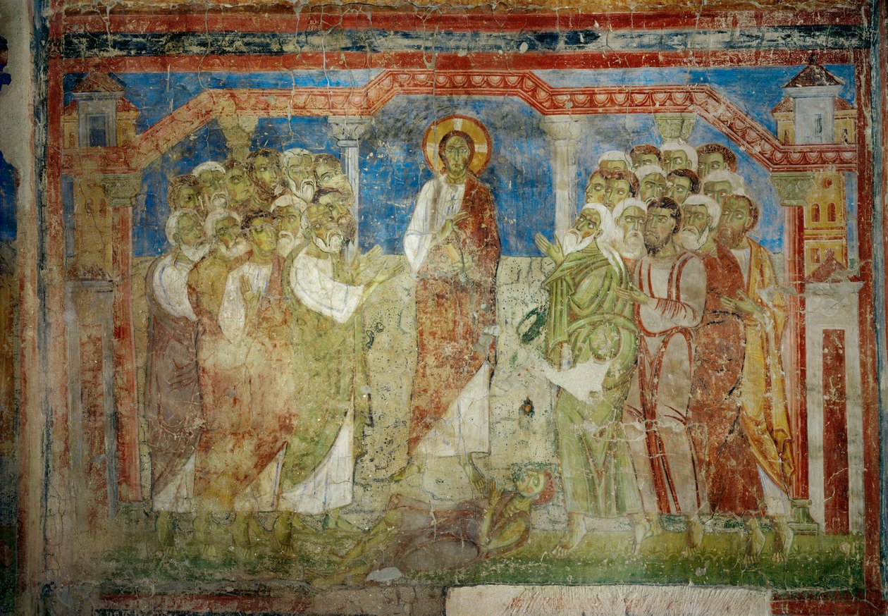 Wandmalereien in der Kirche des Benediktinerklosters Lambach, Oberösterreich von Unknown artist