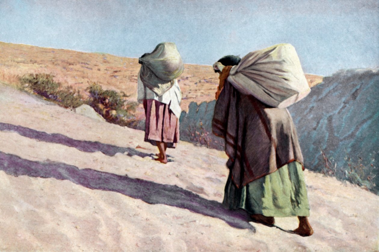 Indianische Frauen vom Hopi-Stamm, Arizona von Unknown artist
