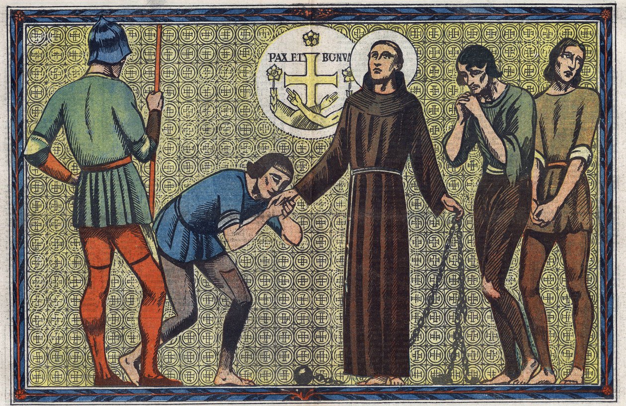 Anlässlich des 7. Jahrestages des Todes und der Heiligsprechung von Antonius von Padua gab Italien eine Serie von Gedenkbriefmarken heraus von Unknown Artist