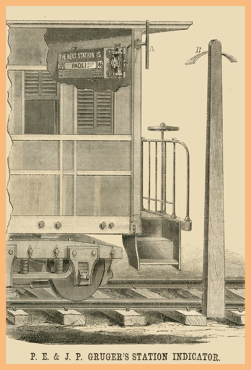 P E - J P Grugers Stationsanzeiger von Unknown Artist