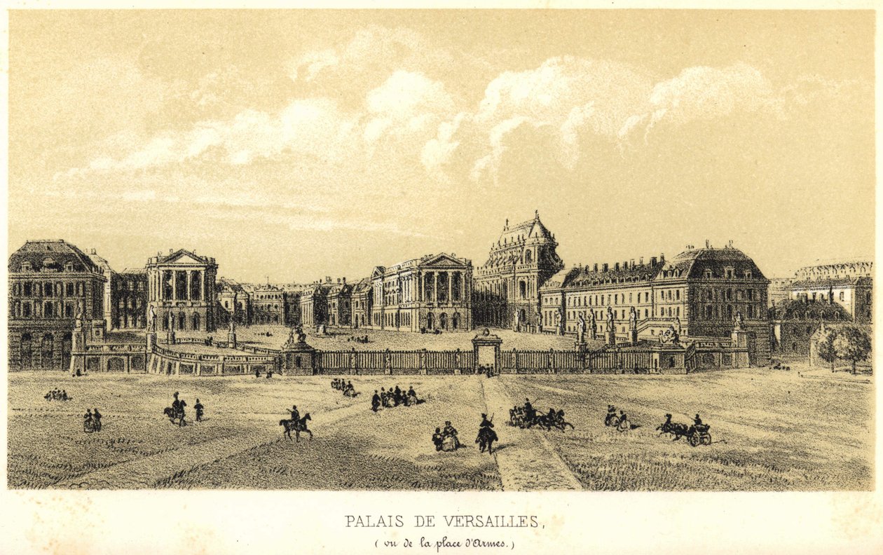 Schloss Versailles vom Place d