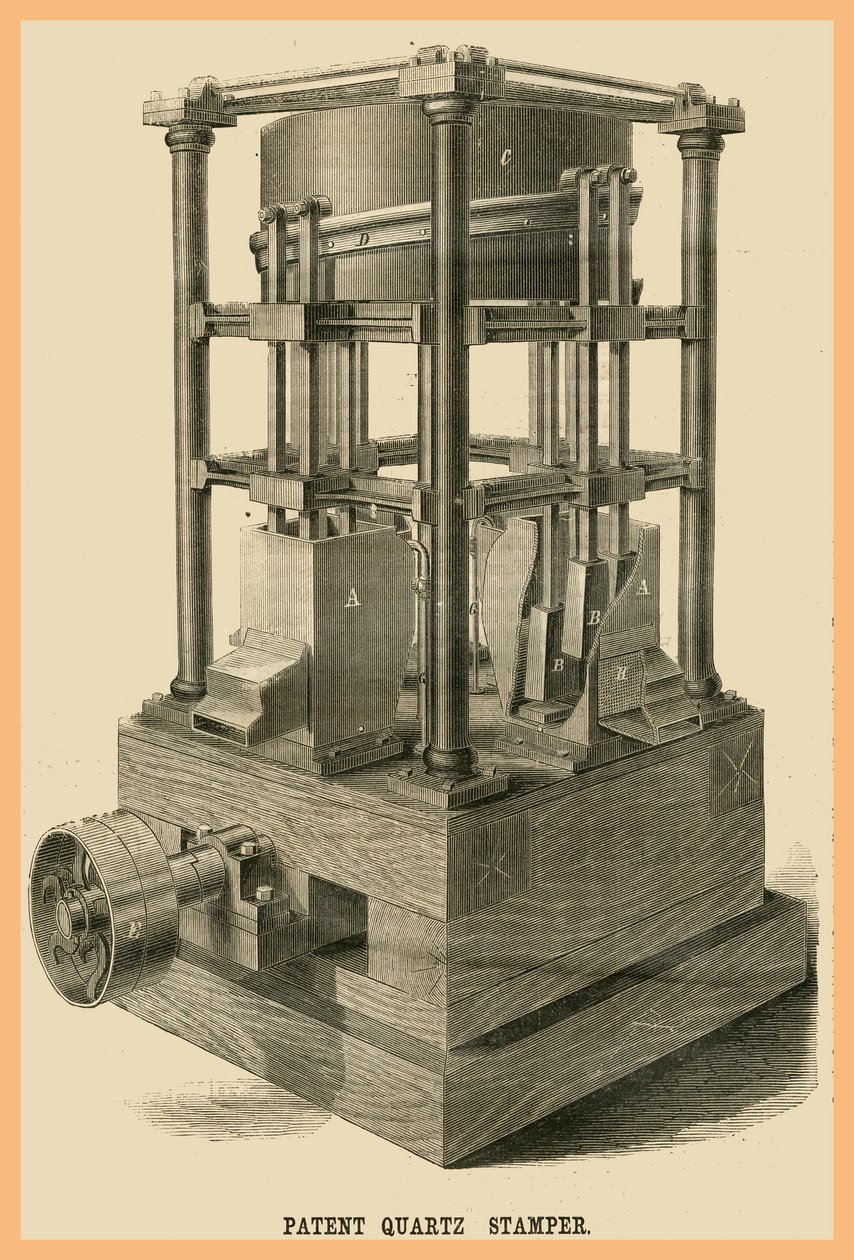 Patent-Quarzstempel von Unknown Artist