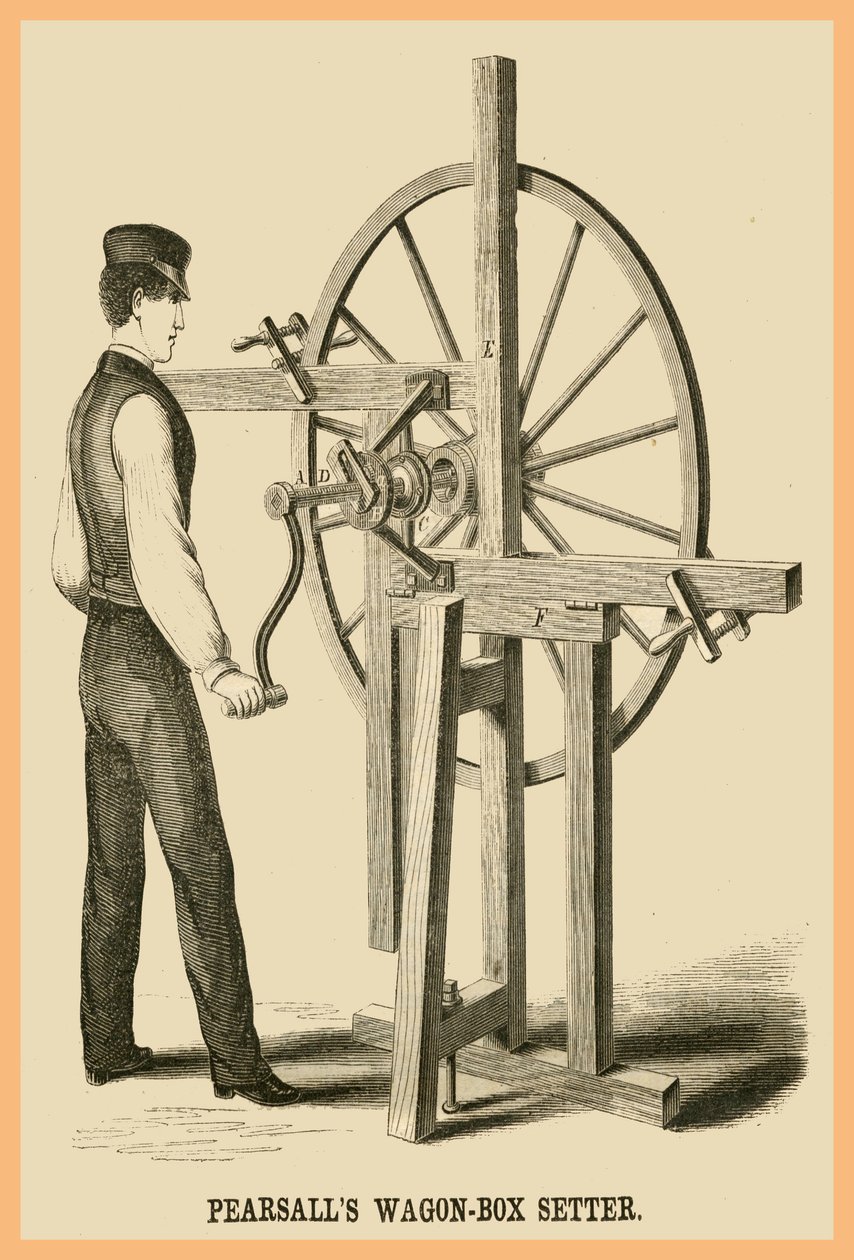 Pearsalls Wagenkasten-Setzer von Unknown Artist