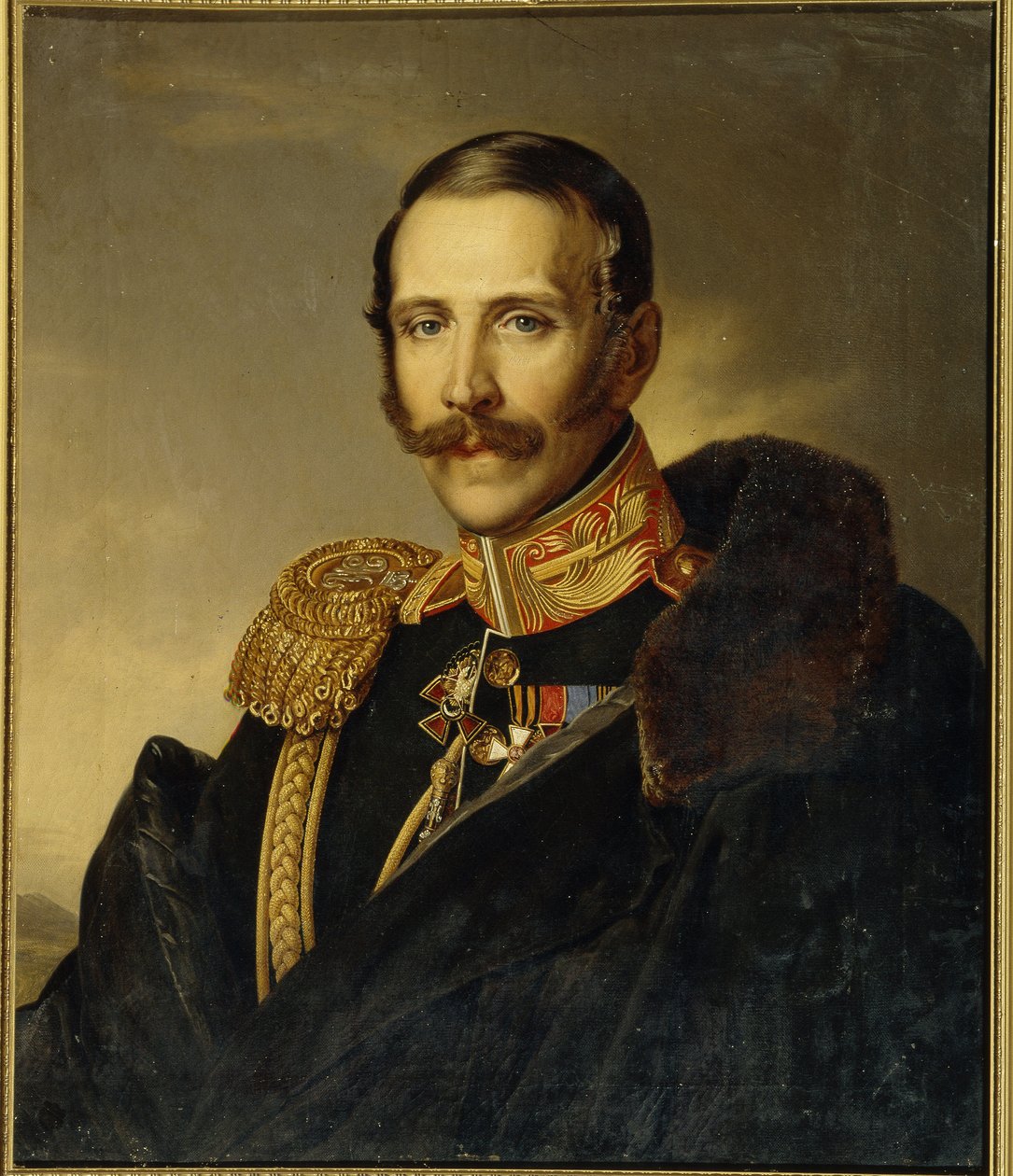 Porträt von Sergei Grigorjewitsch Stroganow, Generalgouverneur von Moskau. von Unknown artist