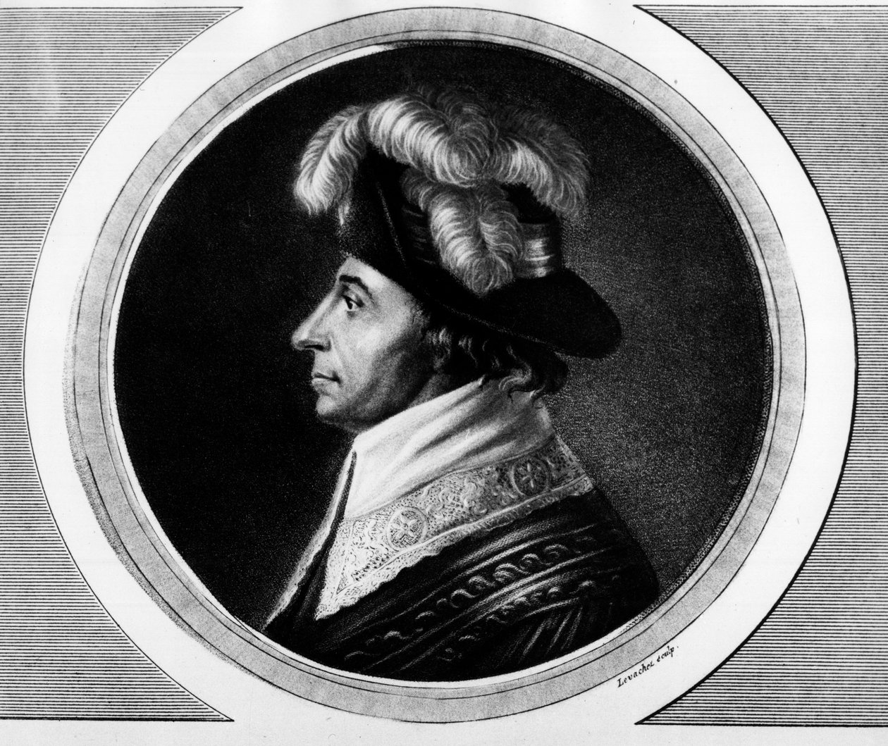 Porträt von Abbe Emmanuel Joseph Sieyes (1748-1836), französischer Politiker. Gravur in Vollständige Sammlung historischer Gemälde der Französischen Revolution, in drei Bänden. 1804. von Unknown artist