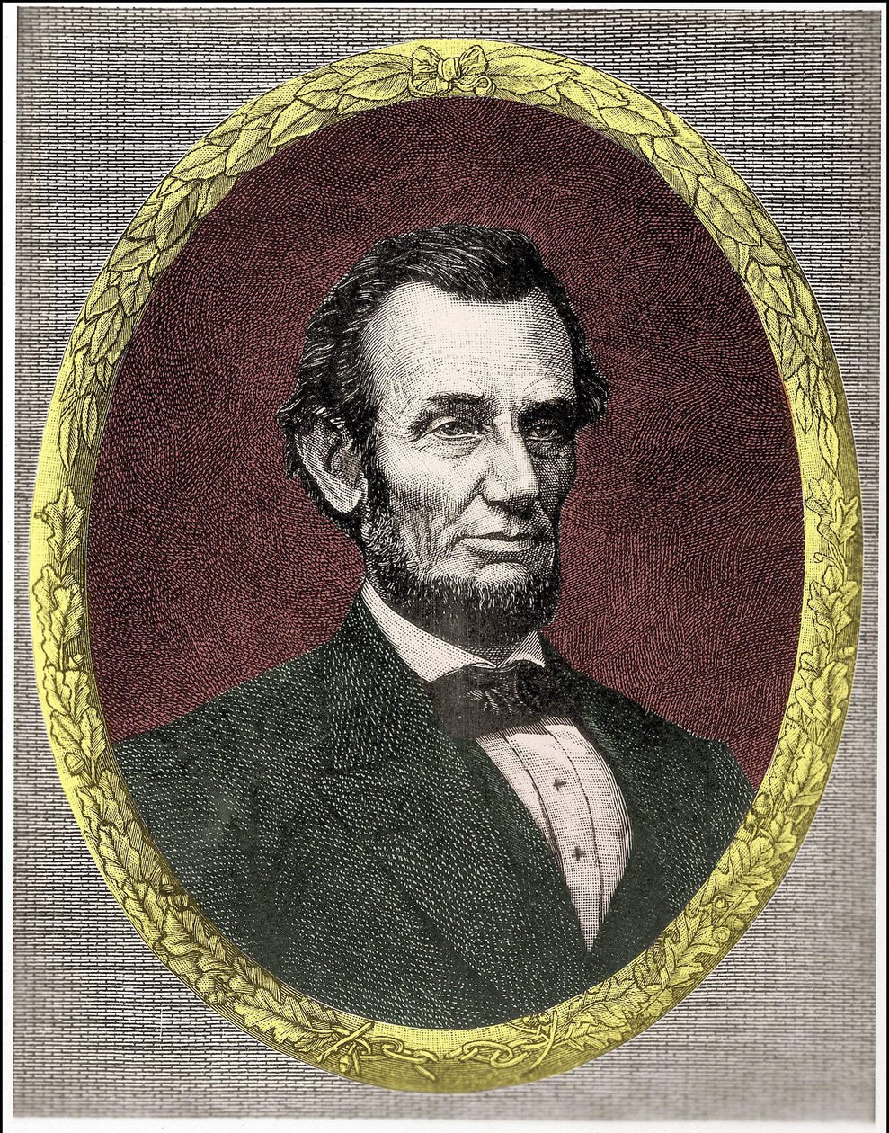 Porträt von Abraham Lincoln (1809 - 1865) 16. Präsident der Vereinigten Staaten (1861 - 1865) von Unknown artist
