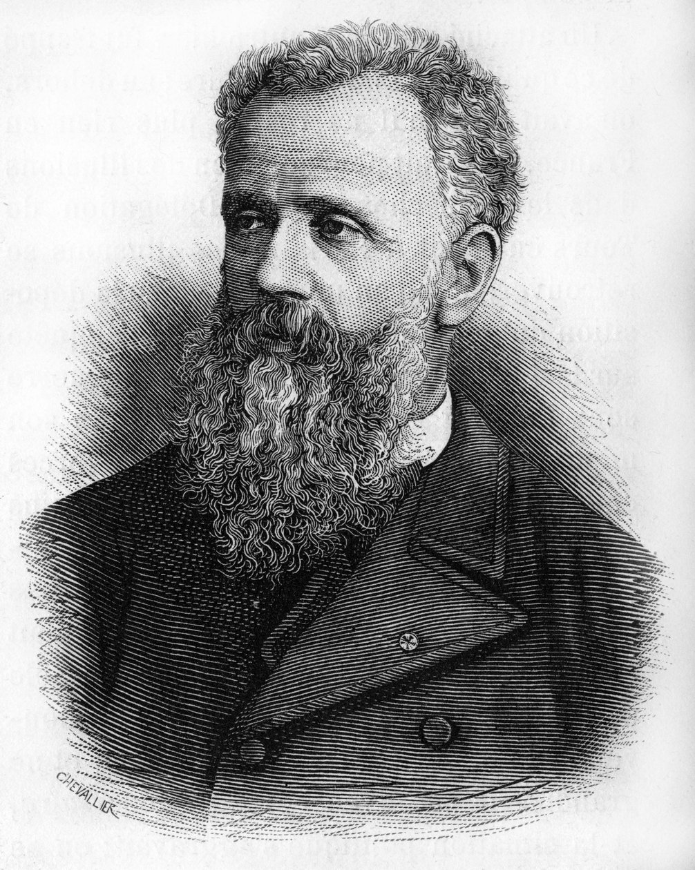 Porträt von Anatole de la Forge (1820-1892), Präfekt der Nationalen Verteidigung von Unknown artist