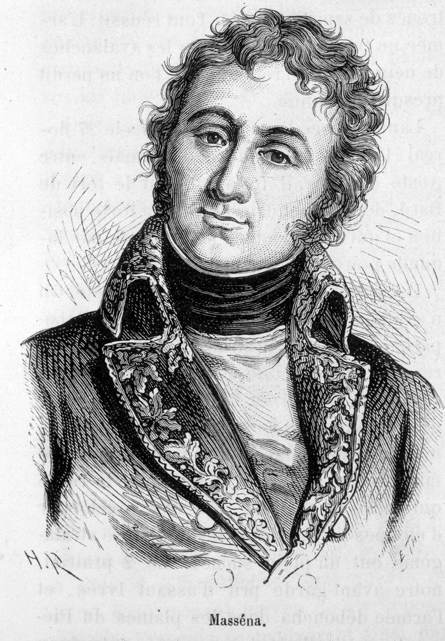 Porträt von Andre Massena (1756-1817), Marschall von Frankreich von Unknown artist