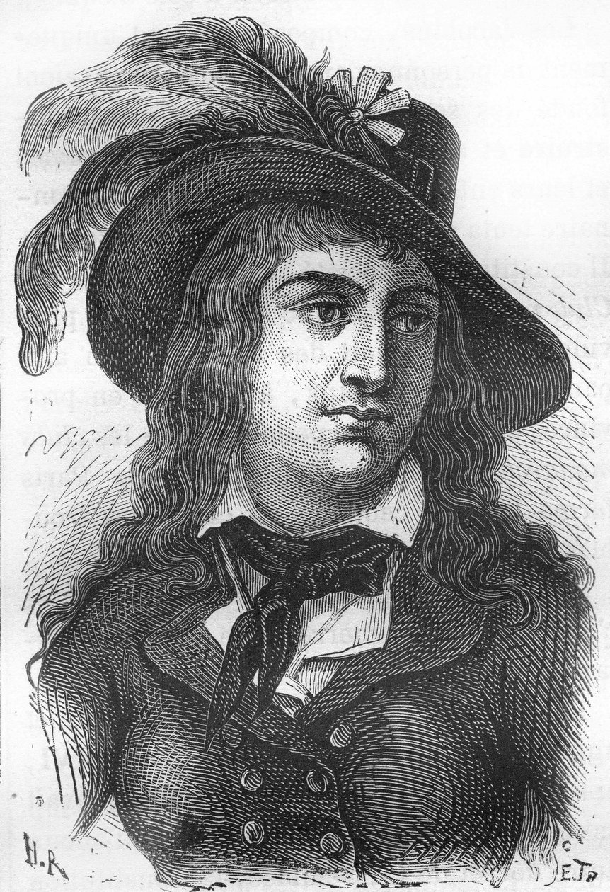 Porträt von Anne Josèphe Terwagne, bekannt als Théroigne de Méricourt (1762-1817), französische Revolutionärin. von Unknown artist