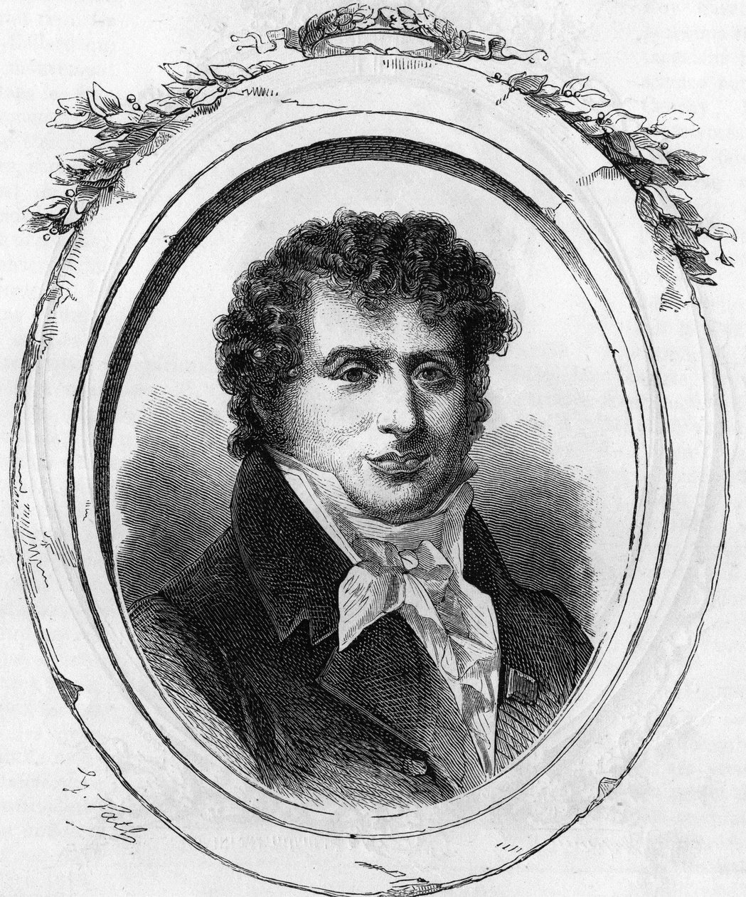 Porträt von Antoine Desaugiers (1772-1827), französischer Liedermacher. von Unknown artist