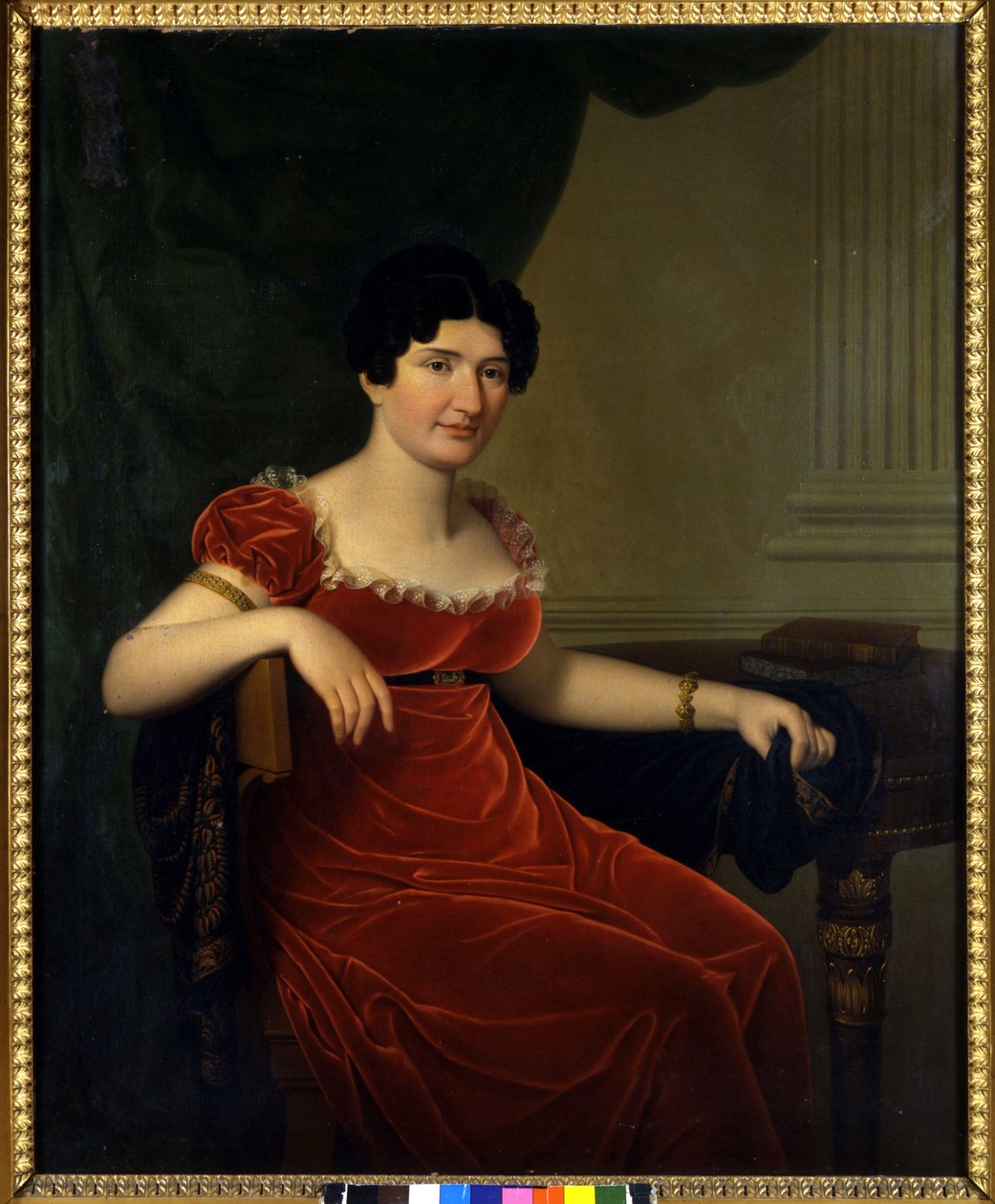 Porträt von Antonietta Fagnani Arese (1778-1847), Geliebte des italienischen Dichters Ugo Foscolo (1778-1827). Gemälde des 19. Jahrhunderts von Unknown artist