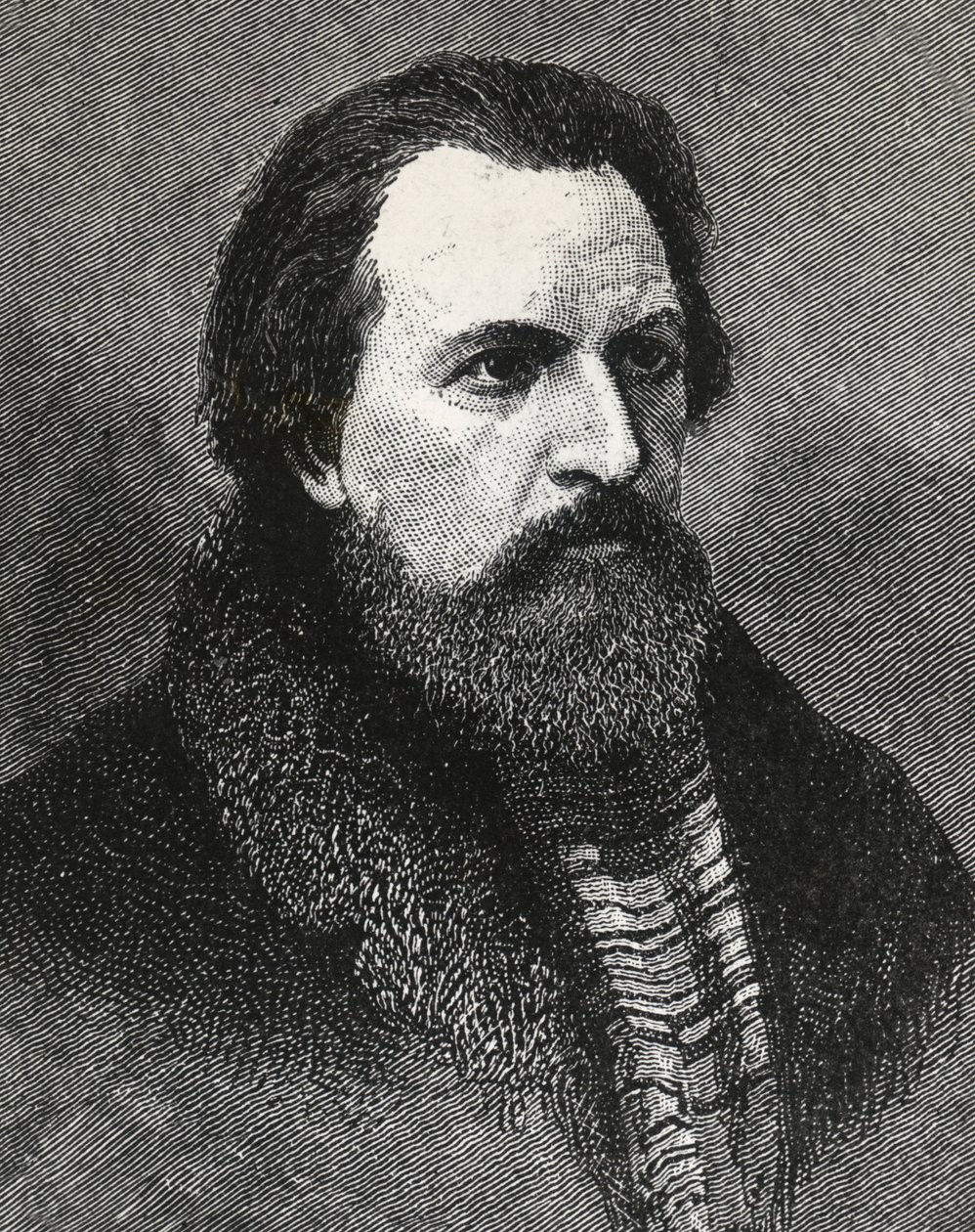 Porträt von Apollo Grigoryev (1822-1865) russischer Dichter und Kritiker - Apollo Grigoriev Dichter und Literaturkritiker und russischer Theatral von Unknown artist