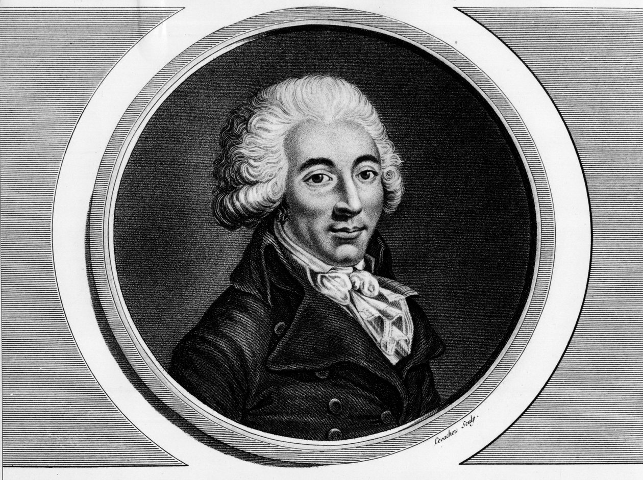 Porträt von Armand Gensonne, Abgeordneter der Konvention von Unknown artist