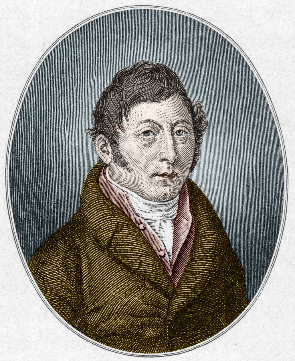 Porträt von August Klingemann (1777-1831), deutscher Dramatiker von Unknown artist
