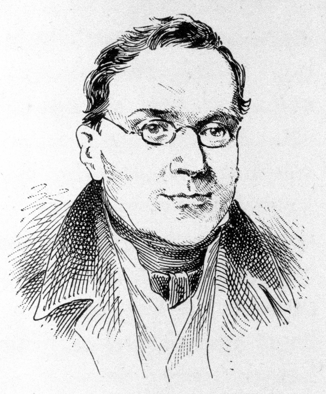 Porträt von Carl Czerny (1791 - 1857). Wiener Pianist und Komponist von Unknown artist