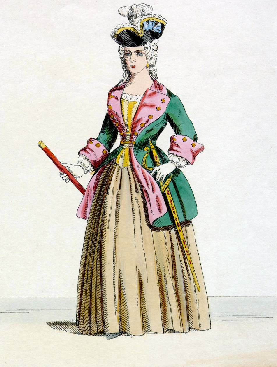 Porträt von Katharina II. (1729-1796), Kaiserin von Russland. von Unknown artist