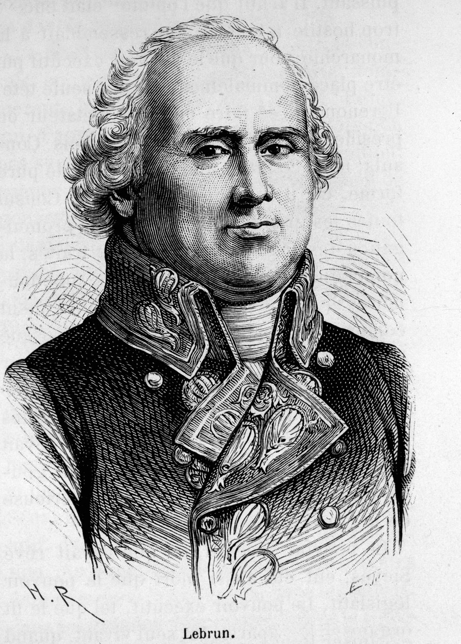 Porträt von Charles Francois Lebrun (1739-1824), französischer Politiker von Unknown artist