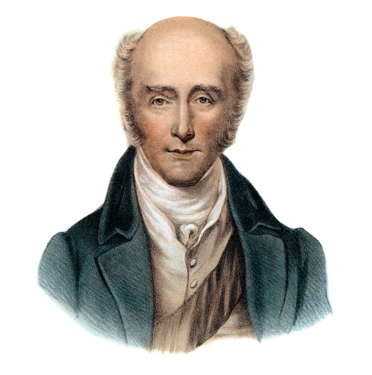Porträt von Charles Grey, 2. Earl Grey (1764-1845), englischer Whig (liberaler) Politiker von Unknown artist