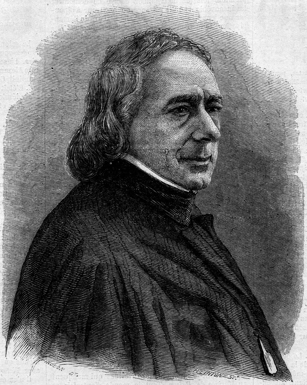 Porträt von Charles Philipon (1800-1862), französischer Karikaturist, Lithograf und Journalist, Gründer der satirischen Zeitungen „La Caricature“ und „Le Charivari“. Gravur in „Le Monde Illustré“ Nr. 251 vom 1. Februar 1862. von Unknown artist