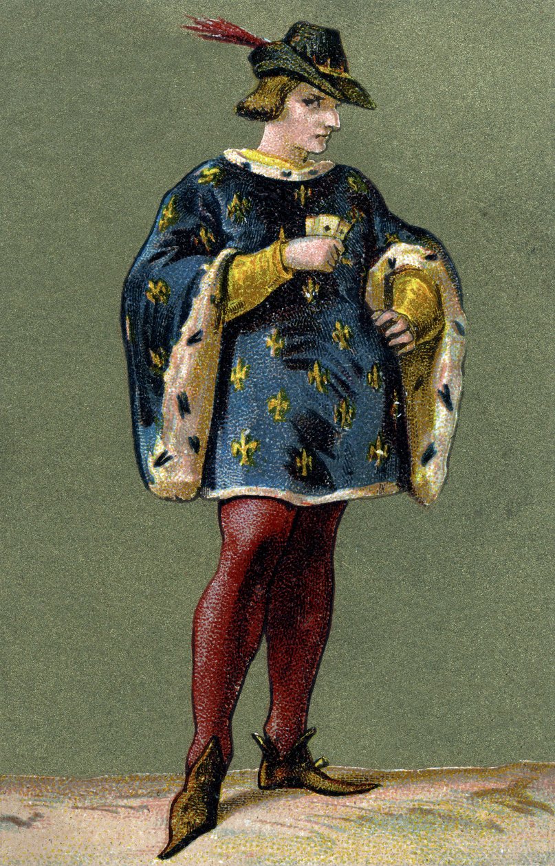 Porträt von Karl VI. (1368-1422), König von Frankreich von Unknown artist
