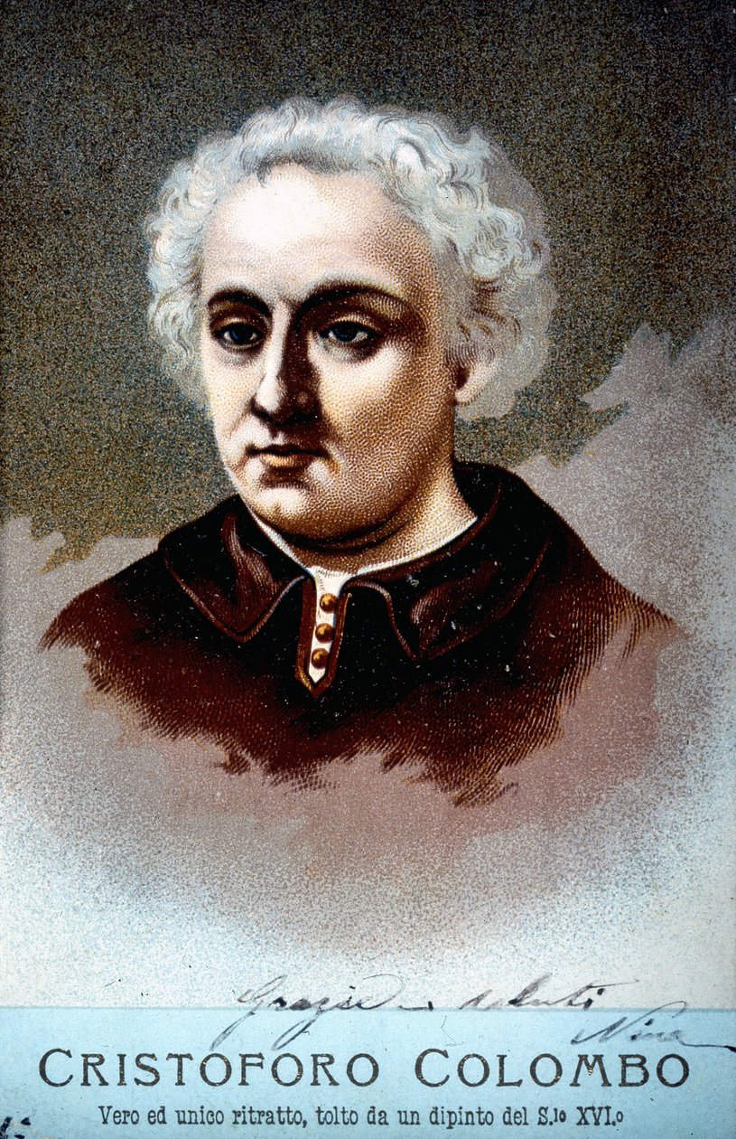Porträt von Christoph Kolumbus von Unknown artist