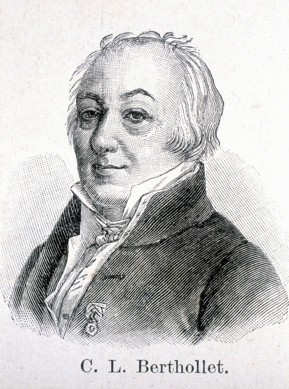 Porträt von Claude Louis Comte Berthollet (1748 - 1822), französischer Chemiker von Unknown artist