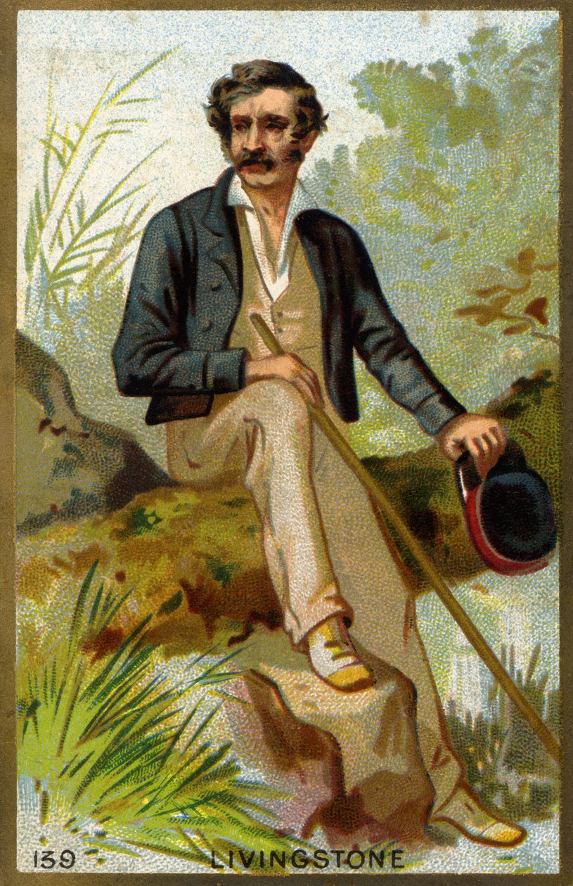 Porträt von David Livingstone (1813-1873), britischer Missionar und Entdecker von Unknown artist