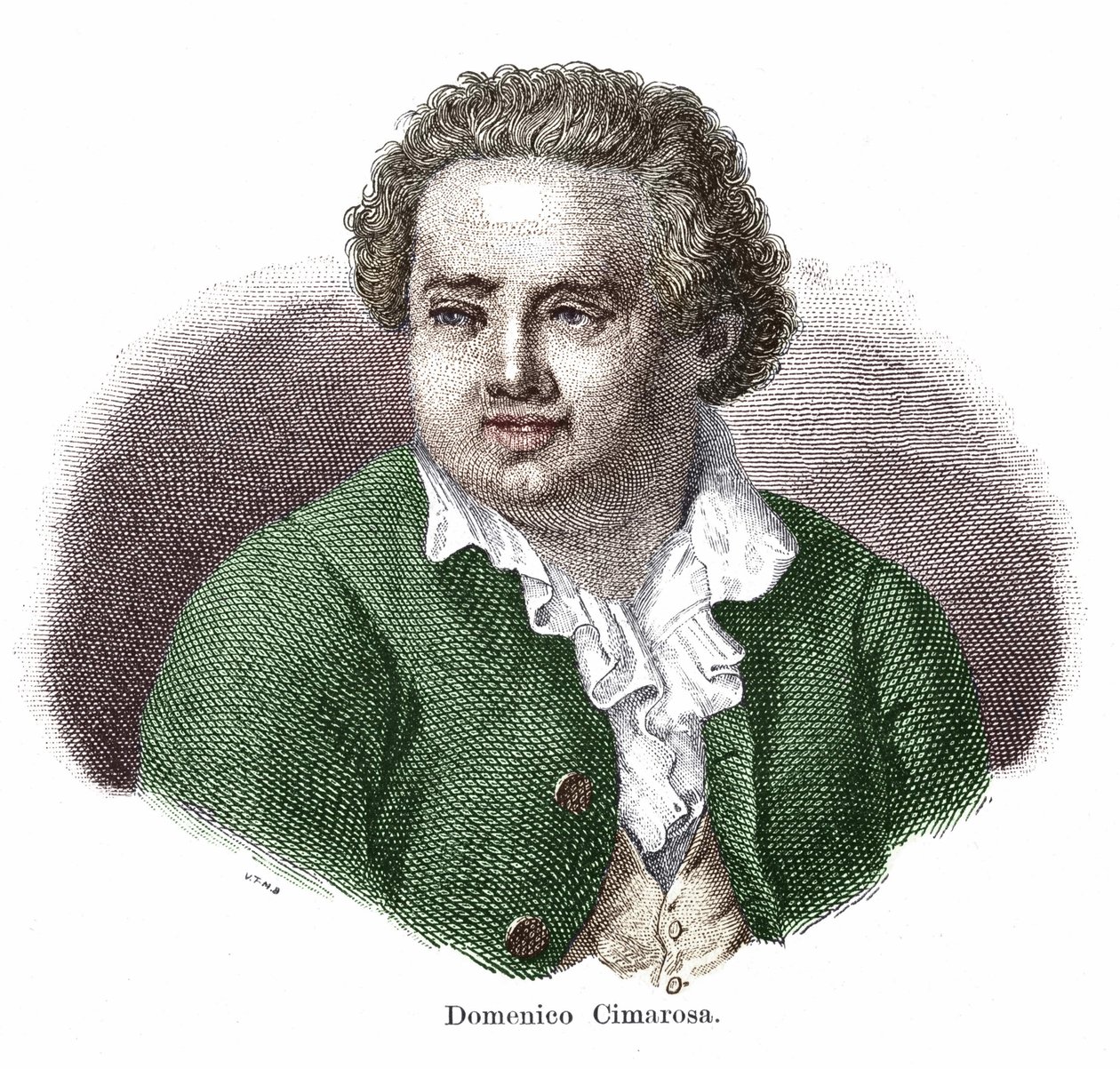 Porträt von Domenico Cimarosa von Unknown artist