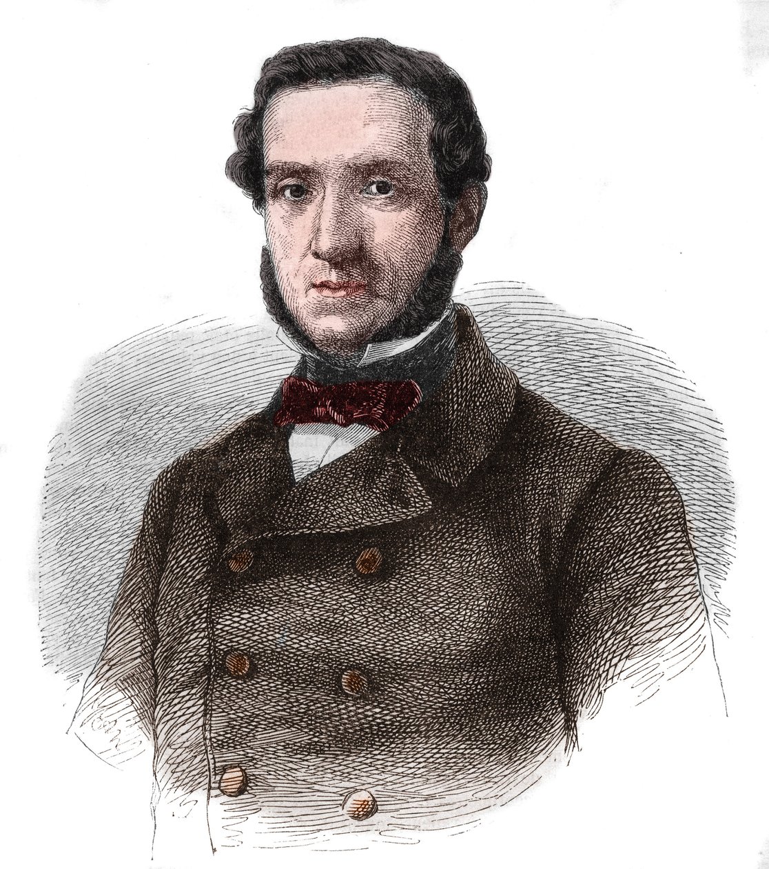 Porträt von Edouard Drouyn de Lhuys (1805-1881), französischer Diplomat und Politiker von Unknown artist