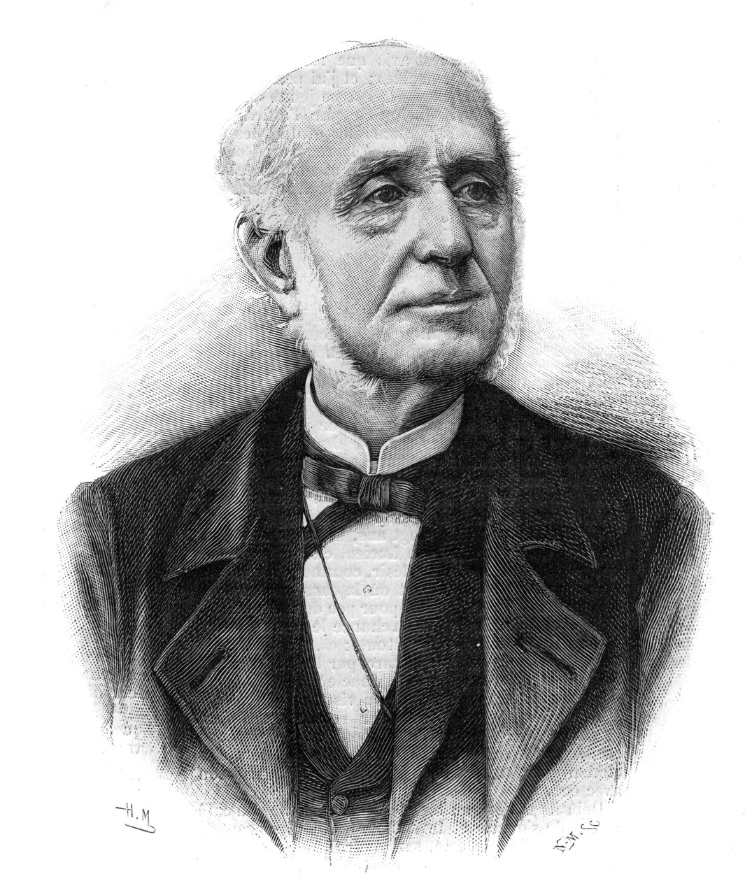 Porträt von Etienne Arago (1802-1892) Dramatiker, Politiker, Bürgermeister von Paris von Unknown artist