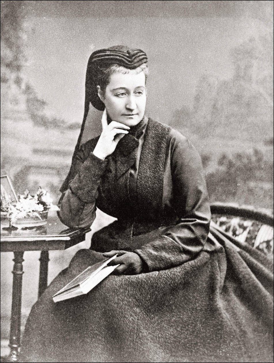 Porträt von Eugenia, Ehefrau von Napoleon III und Königin der Franzosen. 19. Jahrhundert von Unknown artist