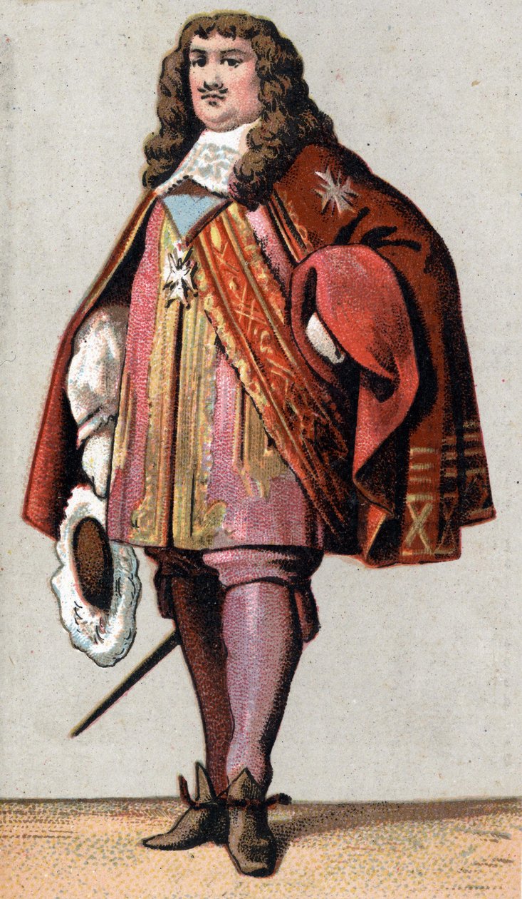 Porträt von François Michel Le Tellier, Marquis de Louvois (1639-1691), französischer Politiker von Unknown artist
