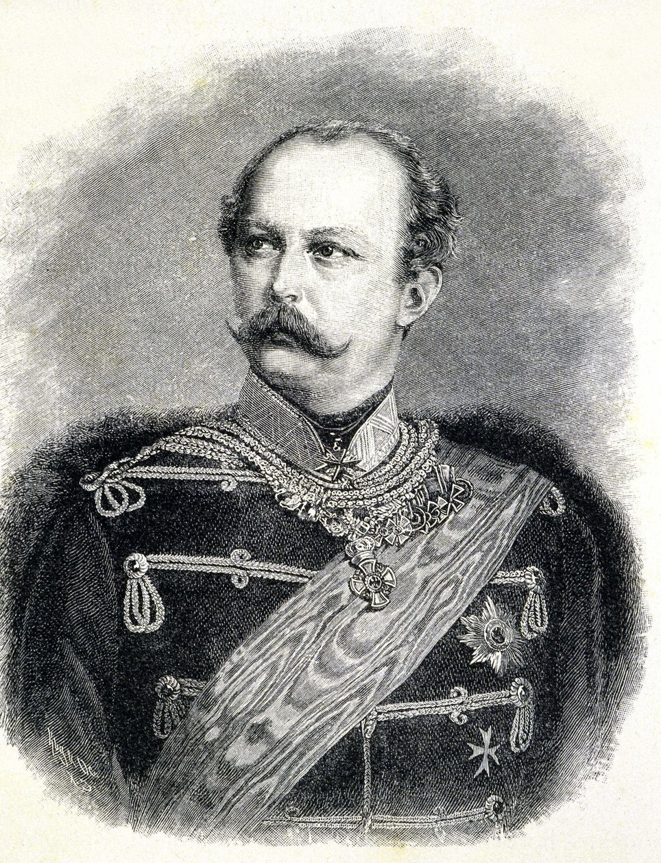 Porträt von Friedrich Karl von Preußen (1828 - 1885), Neffe von Wilhelm I. von Unknown artist